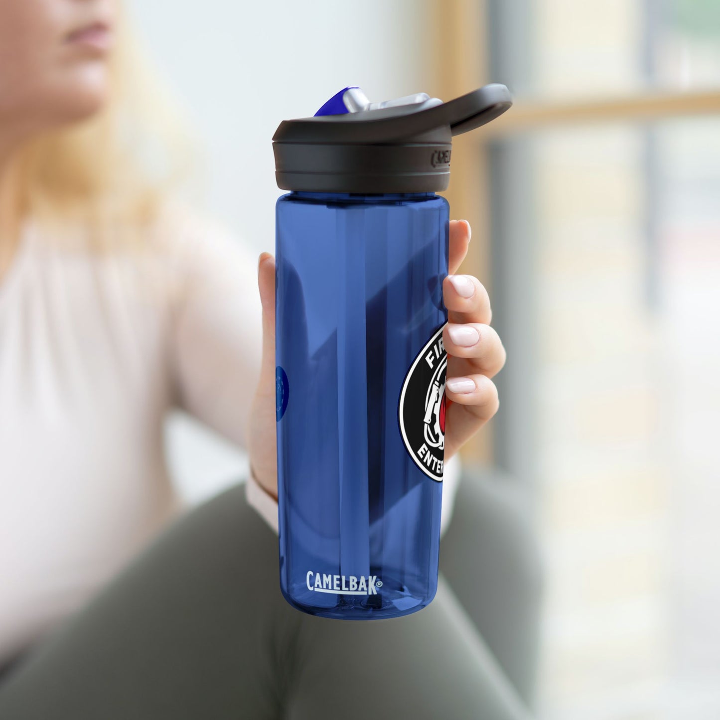 Fireball Enterprise - Botella de agua CamelBak Eddy