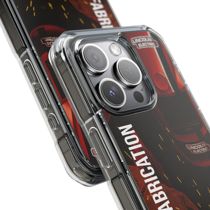Fireball Fabrication - Fundas magnéticas transparentes resistentes a impactos para iPhone