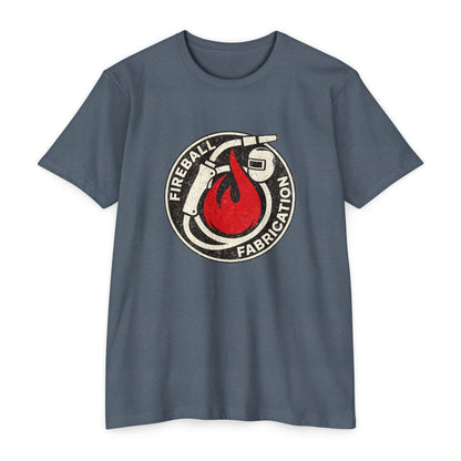 Fireball Fabrication - Distressed - Unisex T-Shirt