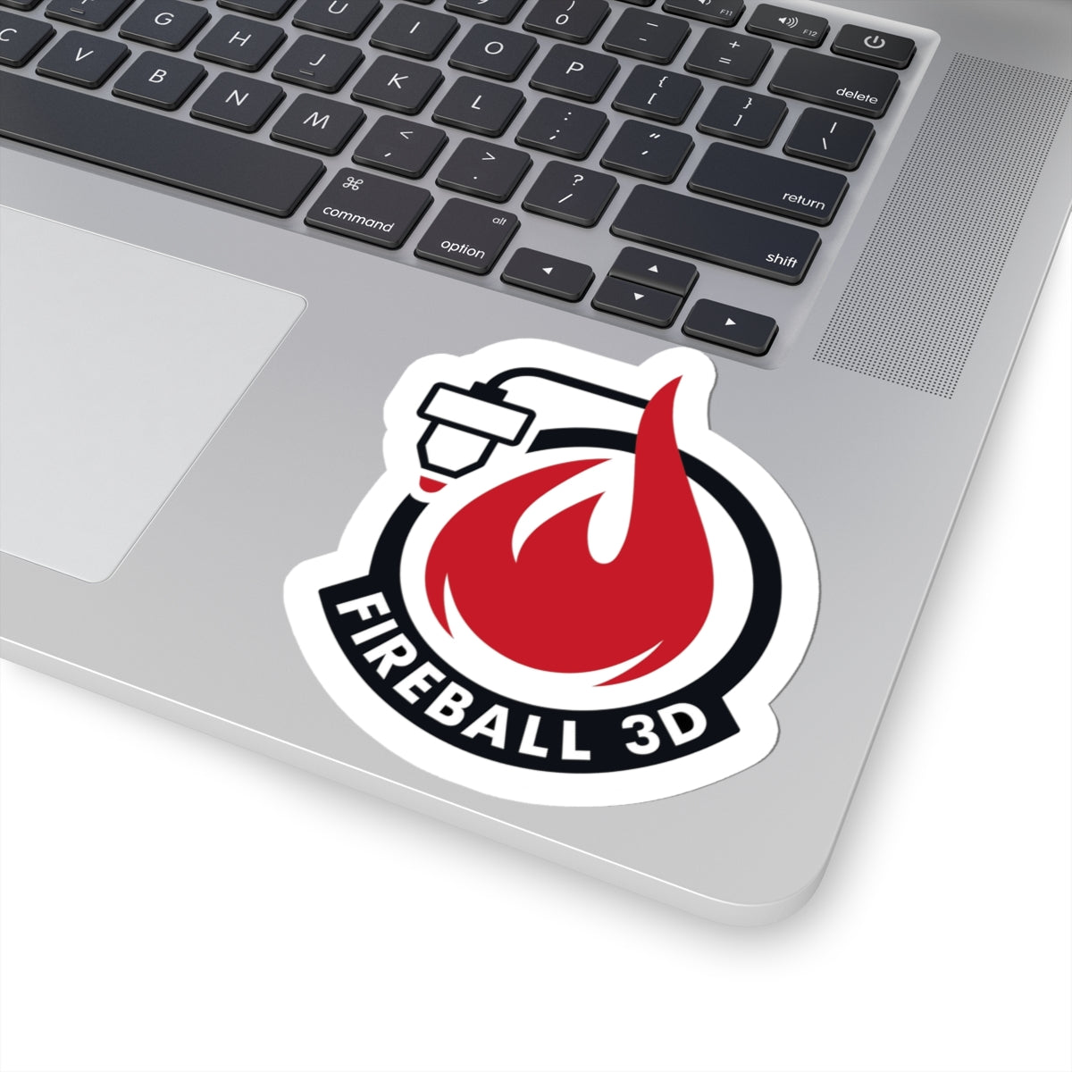 Fireball 3D v4.1 - Logo Sticker
