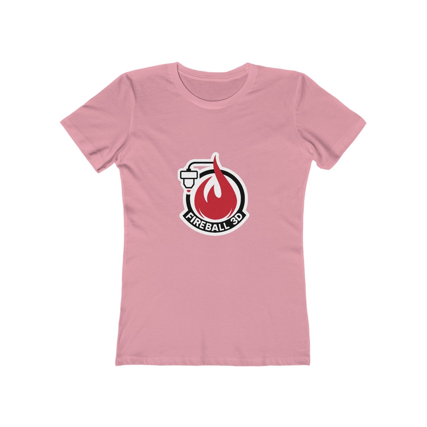 Camiseta ajustada para mujer con el logotipo 3D de Fireball