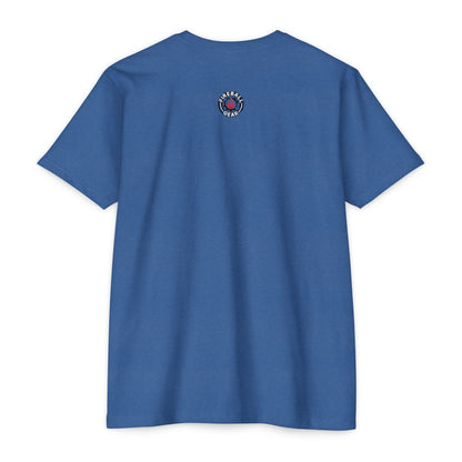 Camiseta unisex Fireball 3D - Desgastada